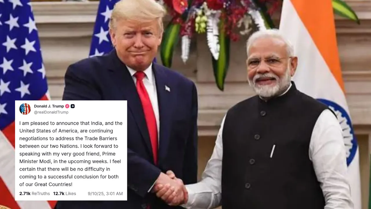 ट्रेड डील पर जल्द शुरू होगी बातचीत... बोले ट्रंप- भारत-अमेरिका दूर करेंगा व्यापारिक रुकावटें