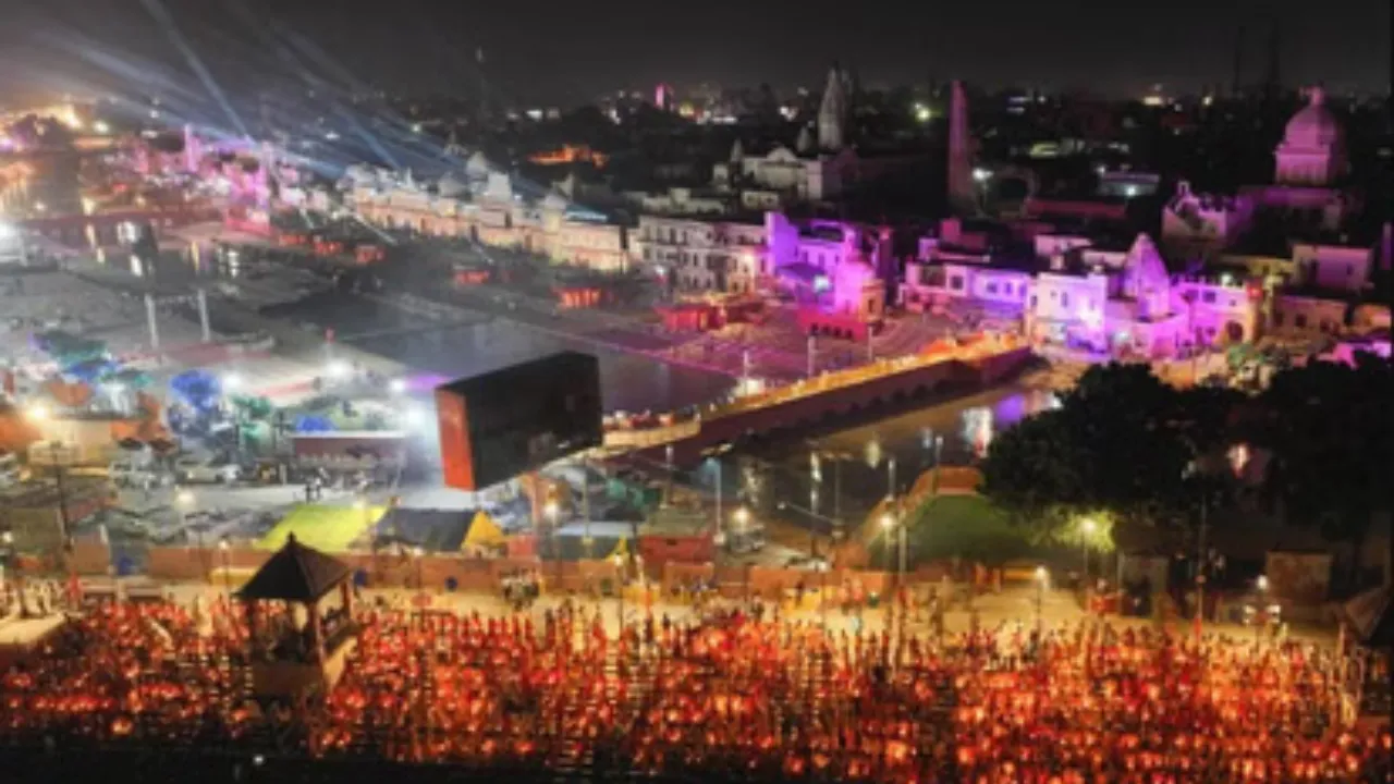 अयोध्या के दीपोत्सव में होगा प्रदूषण मुक्त ग्रीन आतिशबाजी शो, प्रज्ज्वलित होंगे 26 लाख से अधिक दीप