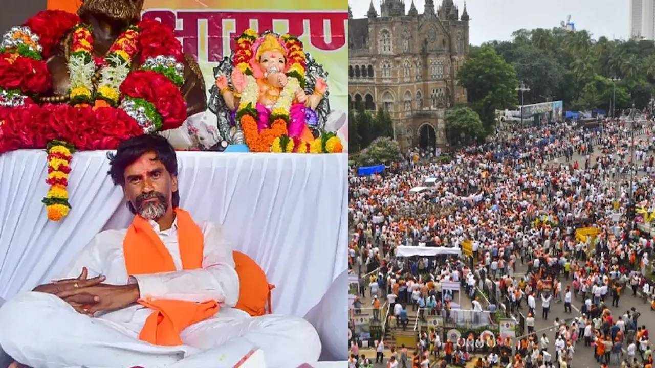मराठा आरक्षण आंदोलन: मुंबई पुलिस ने जरांगे को जारी किया नोटिस, आजाद मैदान खाली करने को कहा 