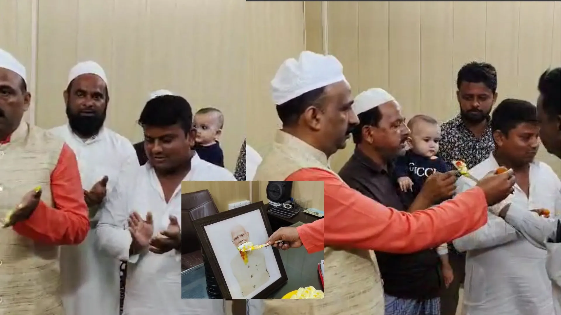 बाराबंकी में पसमांदा समाज ने प्रधानमंत्री मोदी का मनाया जन्मदिन, मसीहा बताकर दी लंबी उम्र की दुआ