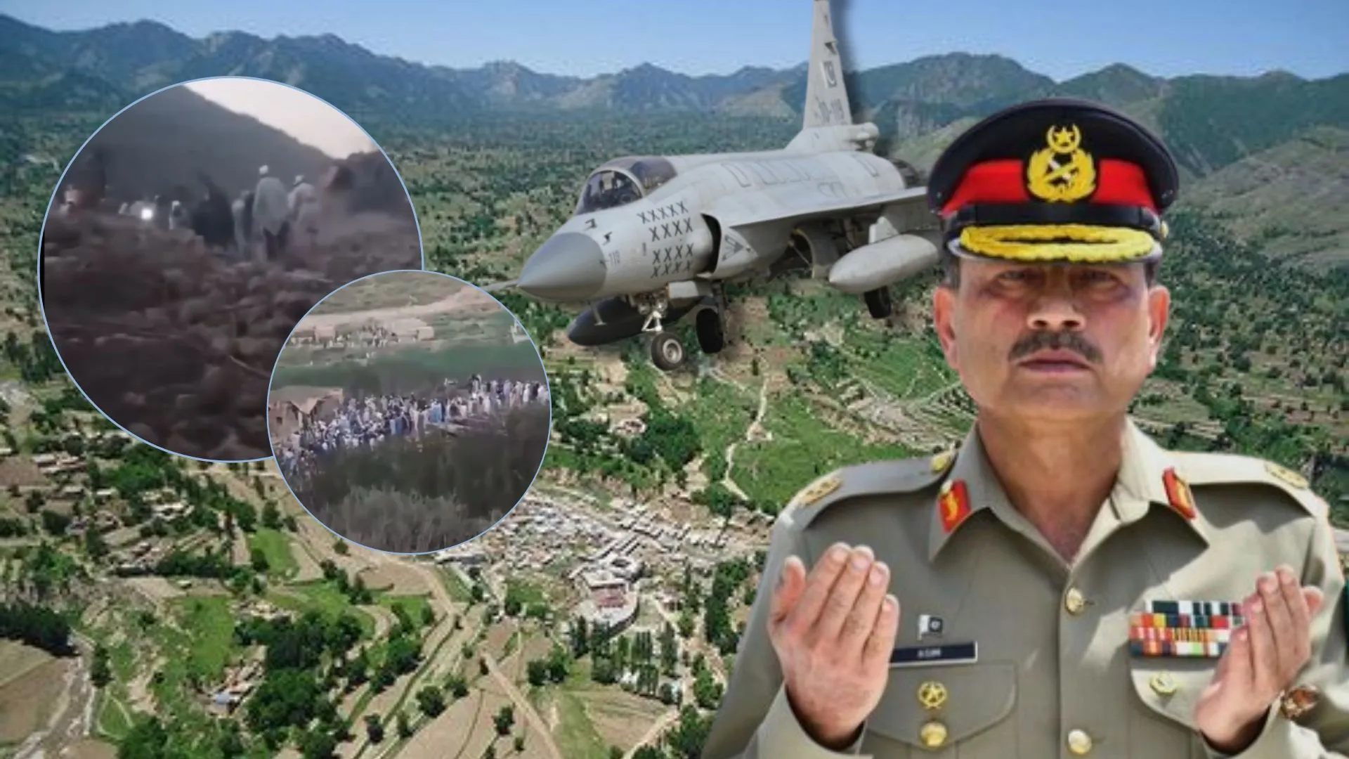 पाकिस्तानी सेना ने अपने ही नागरिकों पर किया हवाई हमला: JF-17 से गांव पर गिराये 8 LS -6 बम, 30 मरे, कई घायल  