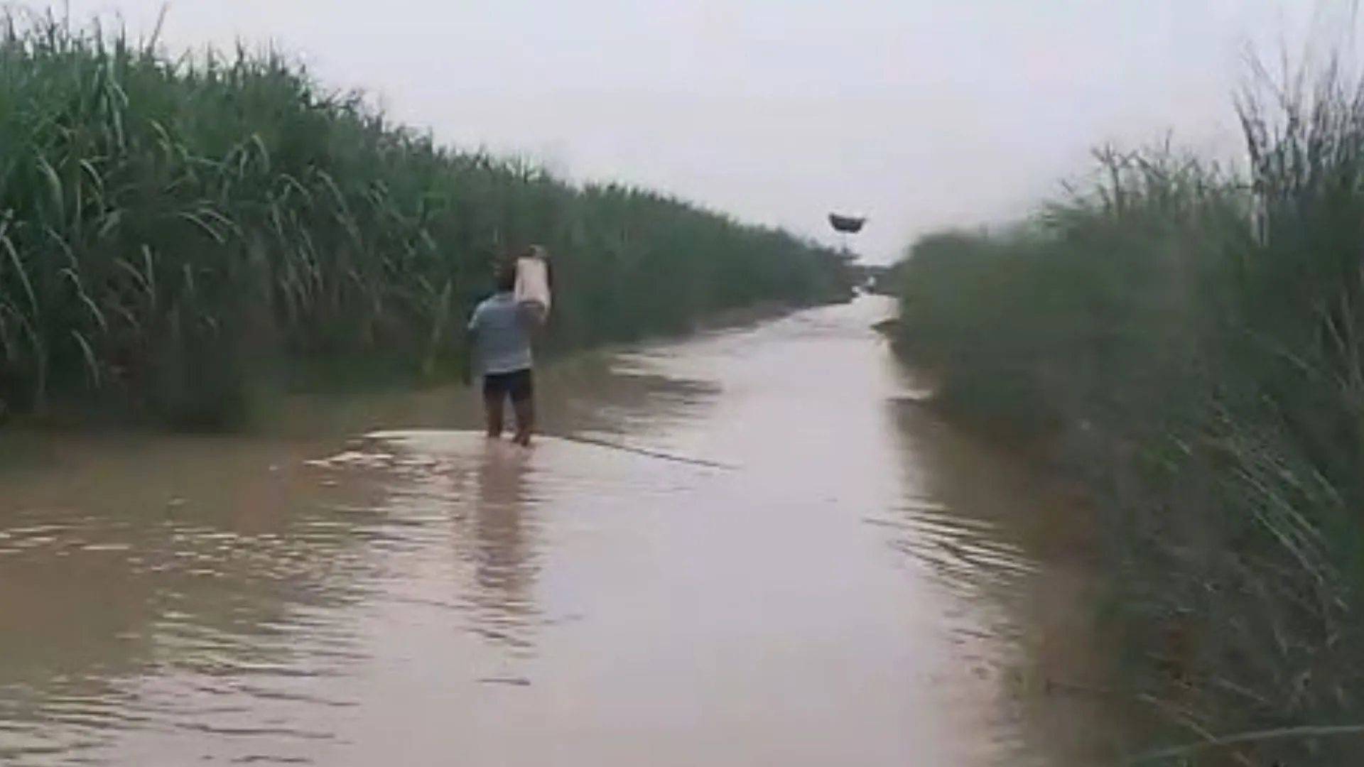 खतरे के निशान से ऊपर बाह रही घाघरा, लगातार खराब मौसम के चलते बाढ़ की आशंका ने बढ़ाई मुश्किलें