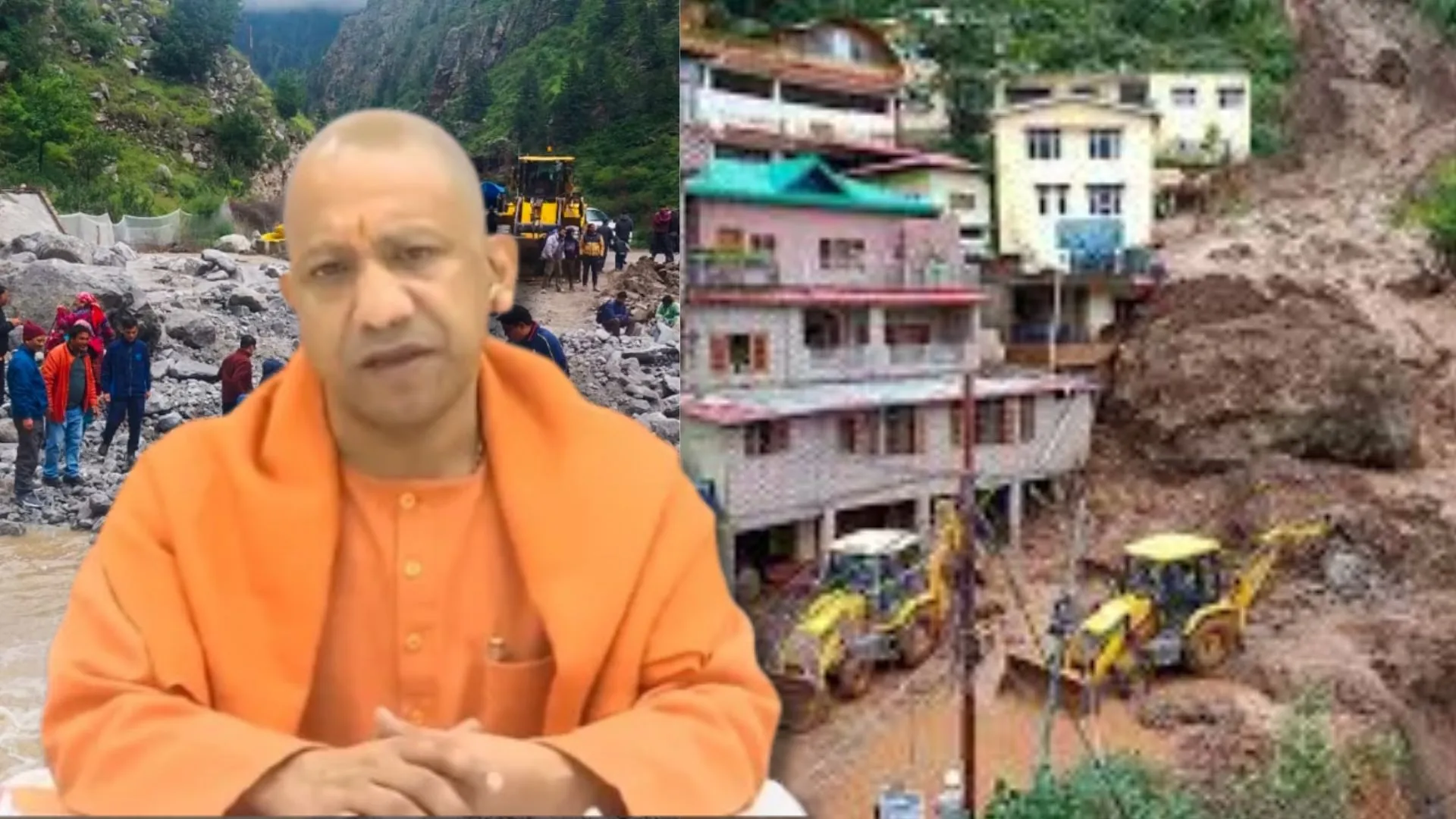 आपदाग्रस्त उत्तराखंड, हिमाचल की मदद को आगे आया यूपी, राहत सामग्री से लदे ट्रक रवाना 