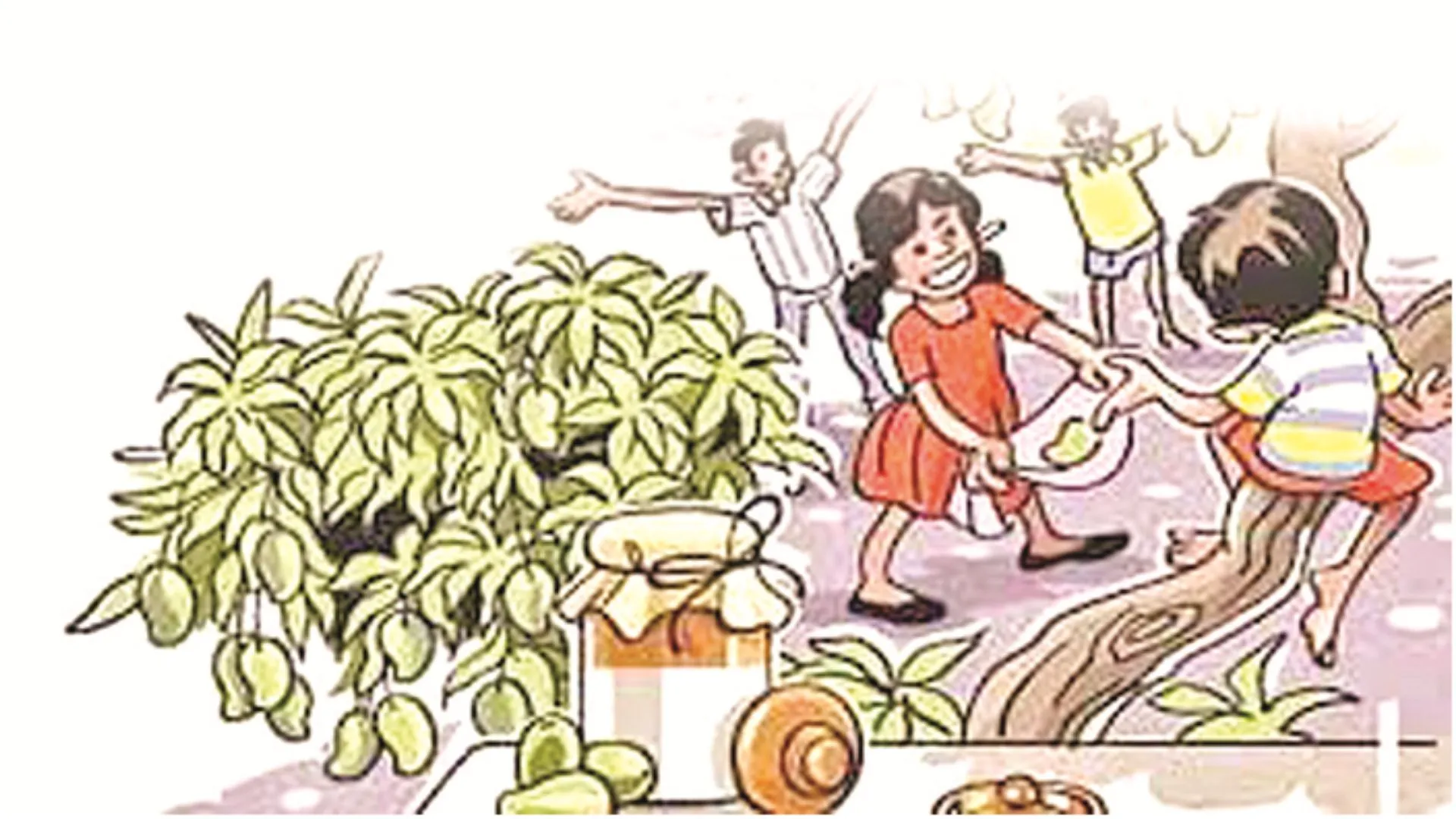 नानी और आम का पेड़