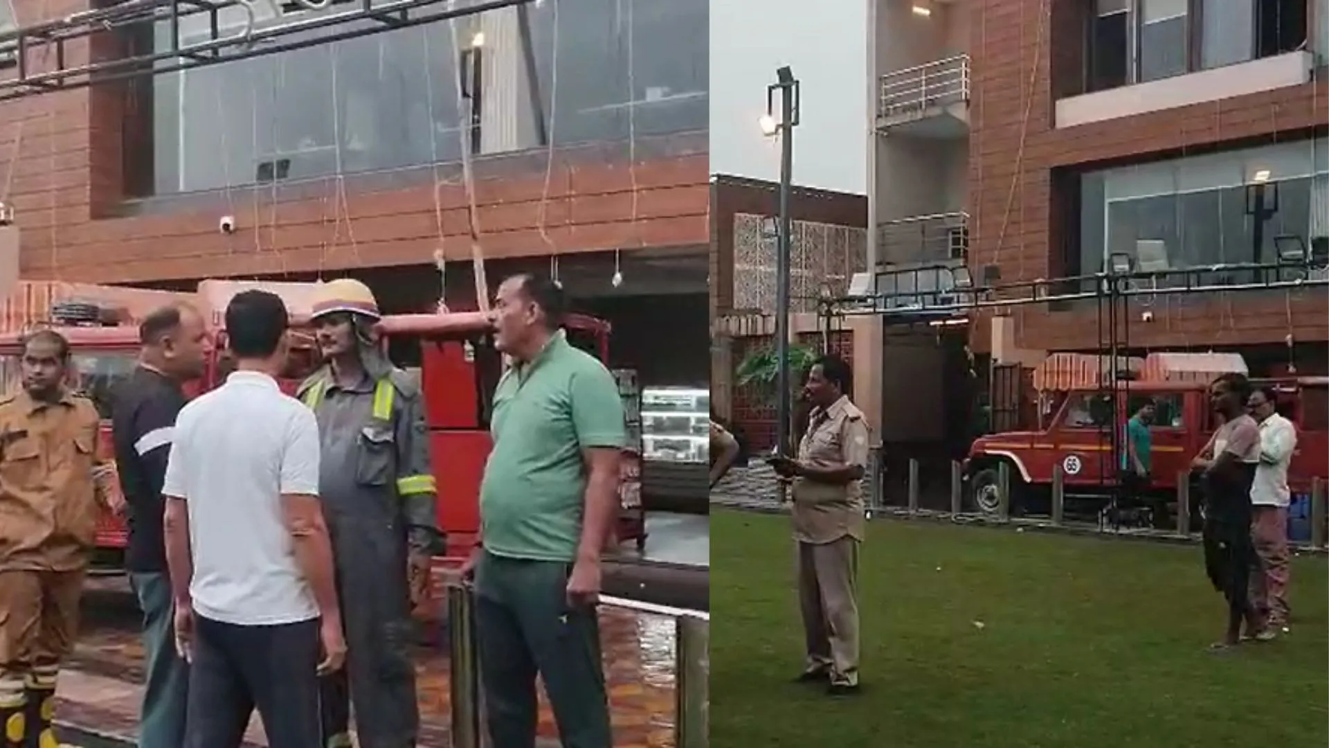 अमेठी में नैना रिजॉर्ट की आग पर दमकलकर्मियों ने पाया काबू, बड़ा हादसा टला
