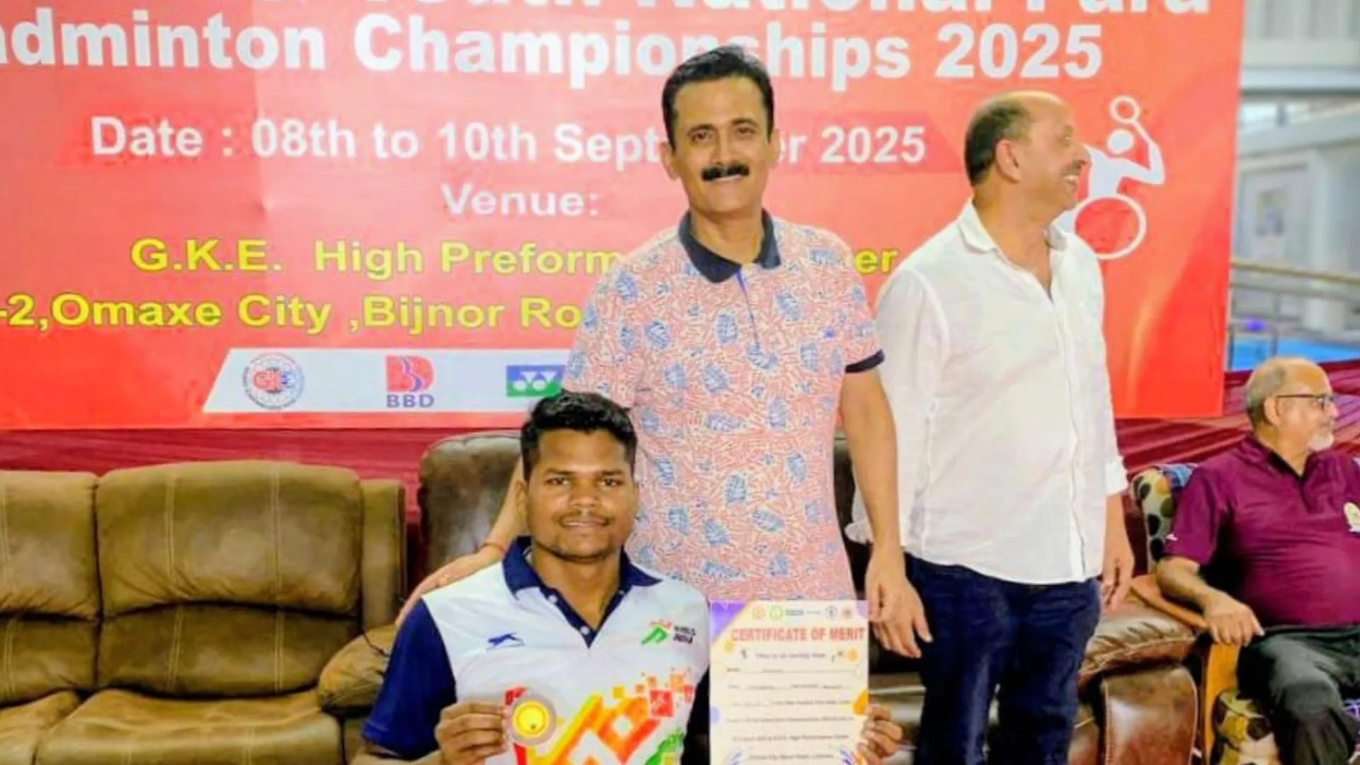 स्टेट लेवल कम्पटीशन में प्रहलाद ने हासिल किया तीसरा स्थान, अंतरराष्ट्रीय खेलों में हिस्सा लेने के लिए बेहतर व्हीलचेयर की दरकार