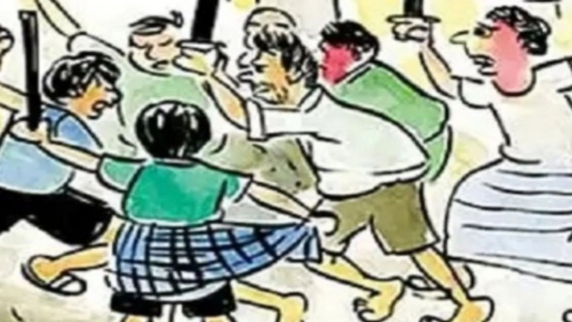 गाजीपुर में दो पक्षों के बीच विवाद के चलते जमकर हुई मारपीट, युवक की मौत, दो अन्य घायल 