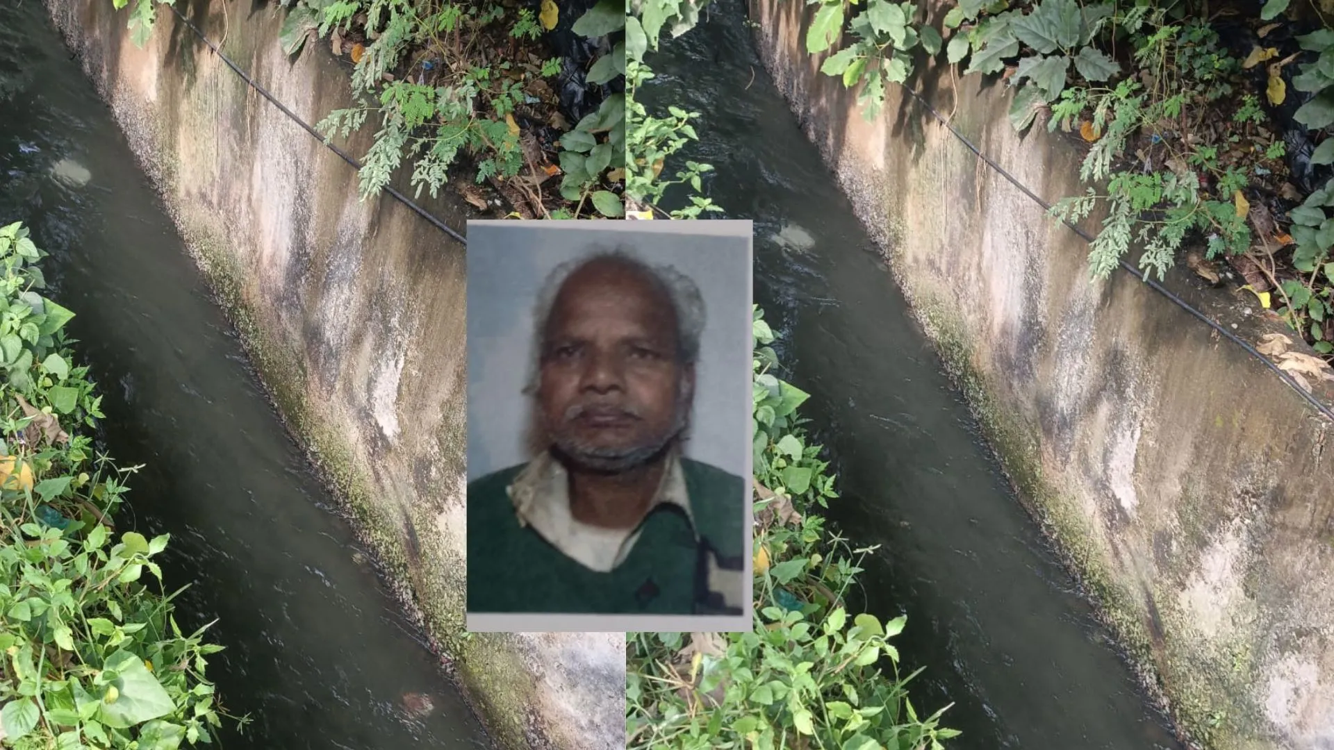 कूड़ा फेंकने गए बुजुर्ग की खुले नाले में गिरकर हुई मौत, 1 किमी दूर नाले में फंसा मिला शव 