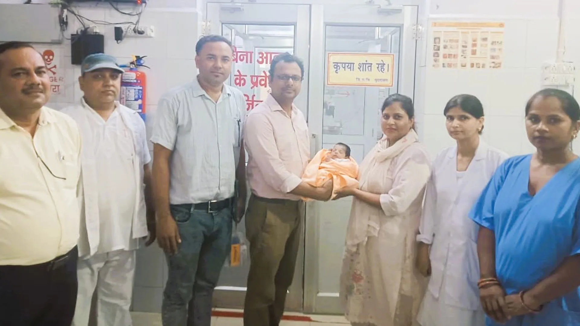 Moradabad : बोरे में मिली नवजात को मिली नई जिंदगी, अब जाएगी दत्तक गृह