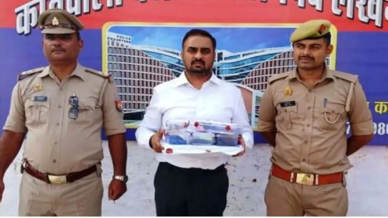 फर्जी  IAS अफसर लखनऊ में गिरफ्तार, पुलिस के सामने आते ही खुली पोल