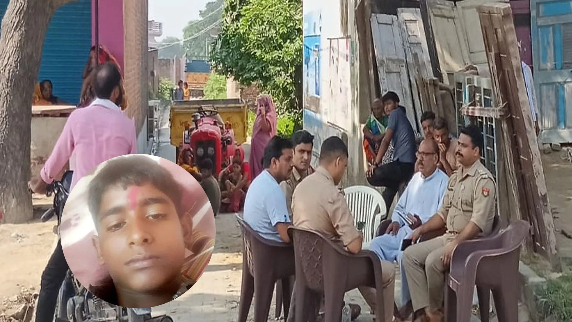 बदायूं : हत्या करके तेजाब डालने का आरोप, हिरासत में तीन आरोपी