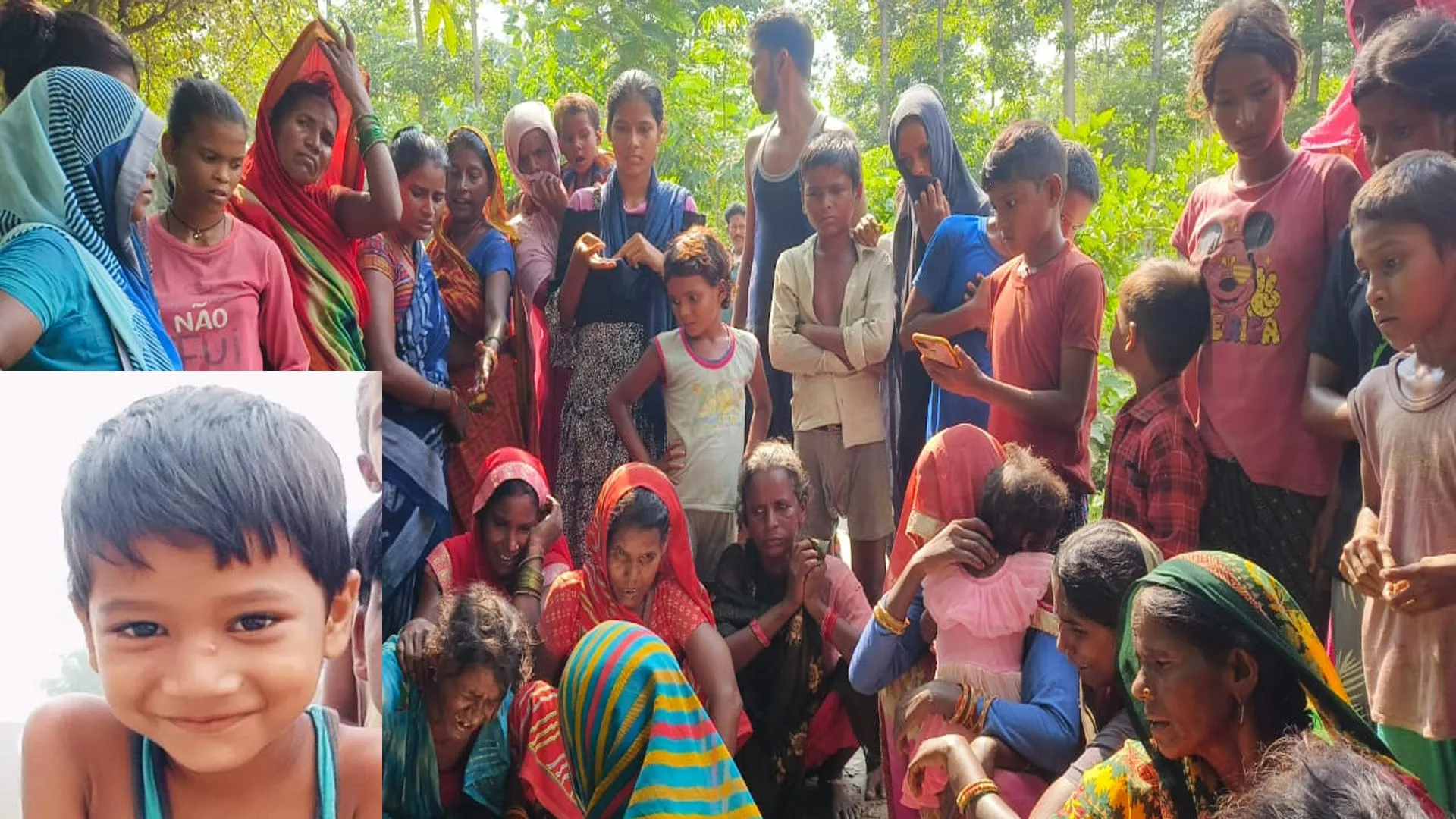 लखीमपुर खीरी : ईंट भरे ट्रैक्टर ट्रॉली ने बाइक को मारी टक्कर, सात साल के बालक की मौत
