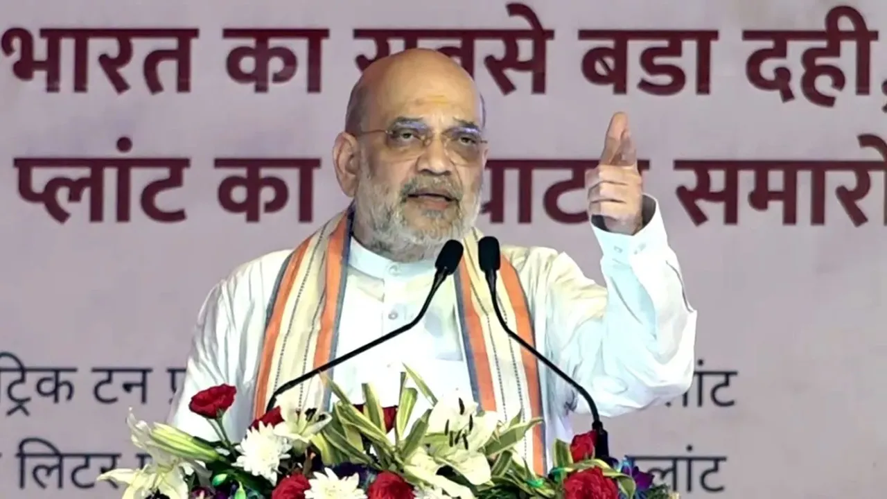 अमित शाह ने नक्सलियों को दी चेतावनी :  हथियारों के बल पर बस्तर की शांति भंग करने वालों को मुंहतोड़ जवाब देंगे सुरक्षा बल