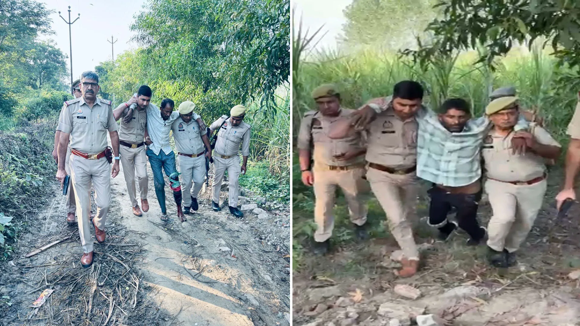 बरेली बवाल : इस्लामिया पास लूटी थी सिपाही से एंटी रायट गन, दो बदमाश मुठभेड़ में गिरफ्तार