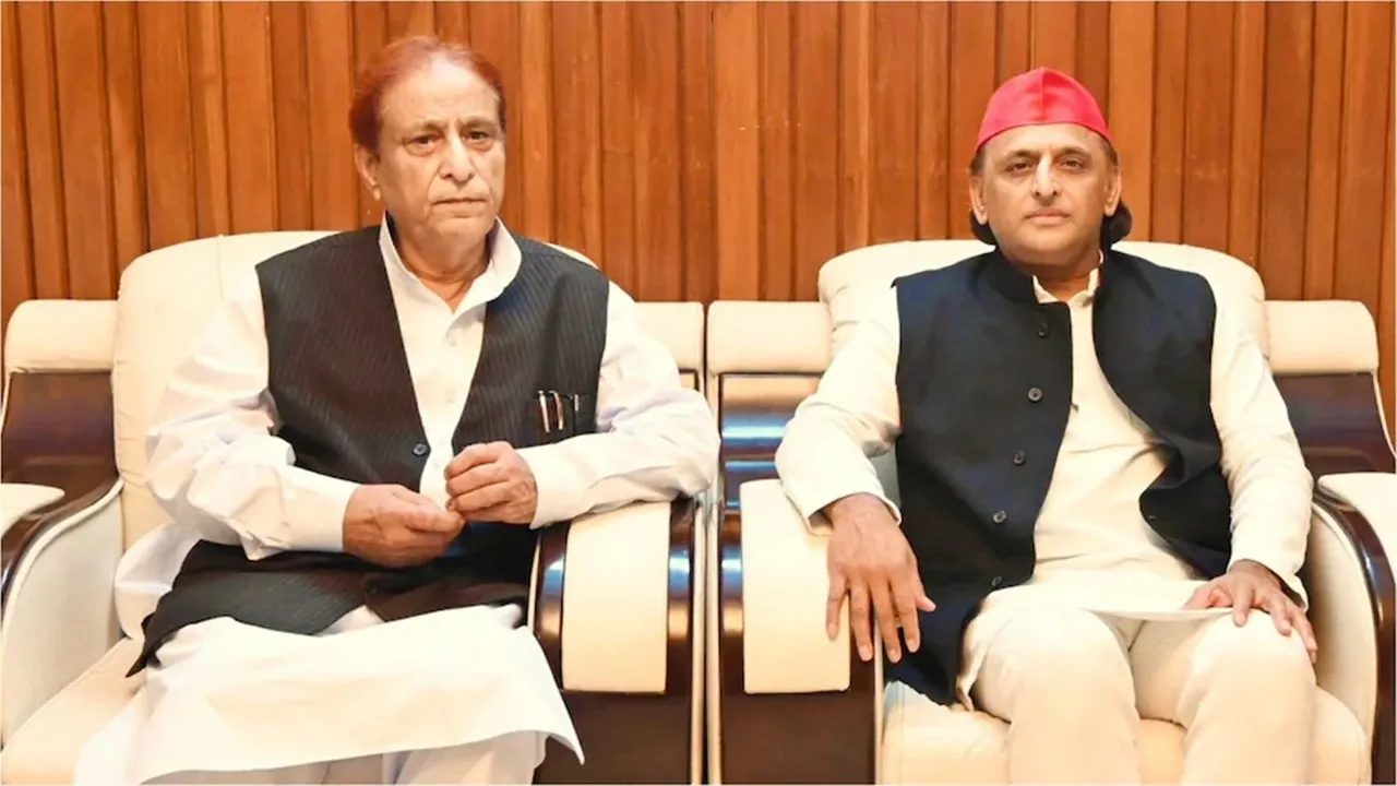 अखिलेश-आजम मुलाकात पर बरसे योगी के मंत्री, बोले- वोट बैंक बचाने की सियासत