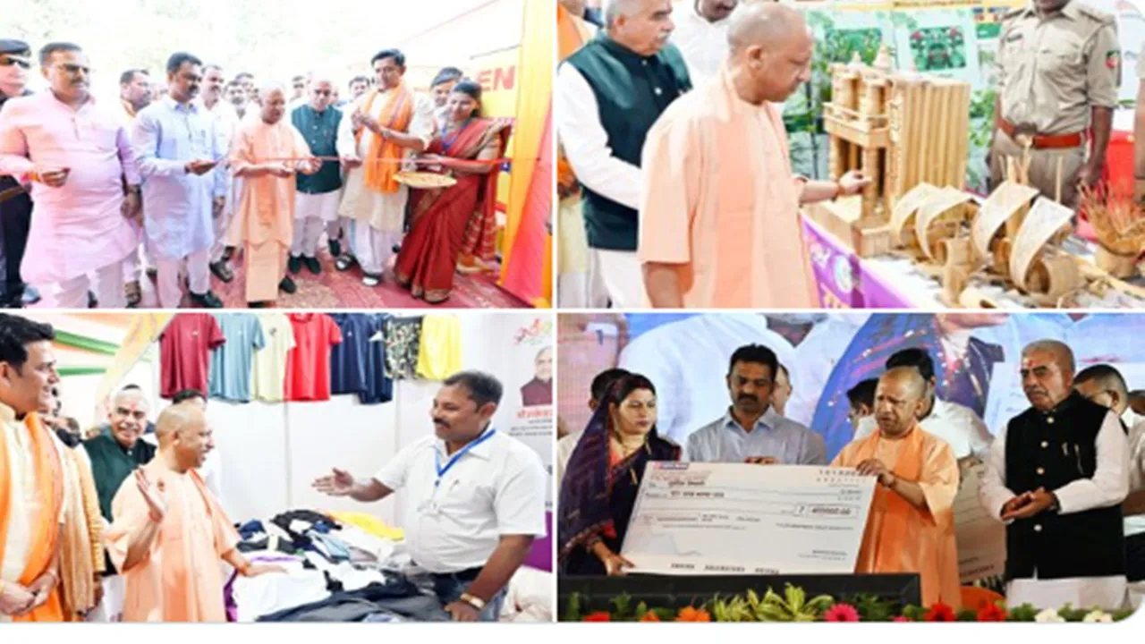 गोरखपुर में स्वदेशी मेला का सीएम योगी ने किया शुभारंभ, कहा- इंफ्रास्ट्रक्चर, कारोबारी सुगमता और सुरक्षा से आया व्यापक निवेश 