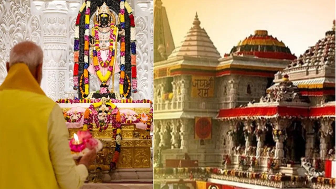 अयोध्या : राम मंदिर के शिखर पर लहराएगा भगवा ध्वज, ध्वज का रंग और प्रकार तय