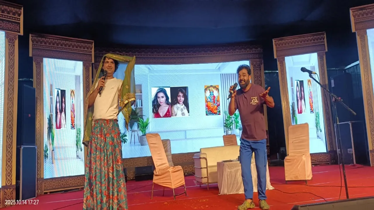 बाराबंकी : किराए का चक्कर नाटक देखकर हंसी से लोटपोट हुए दर्शक