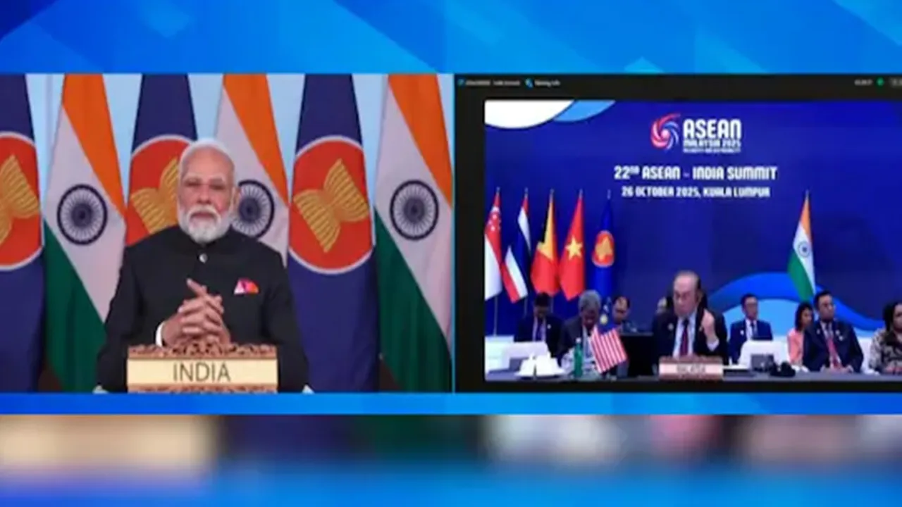 आसियान समिट को वीडियो कॉन्फ्रेंसिंग के जरिए PM मोदी ने किया संबोधित, कहा- 'हम साझा मूल्यों की डोर से बंधे हुए हैं...
