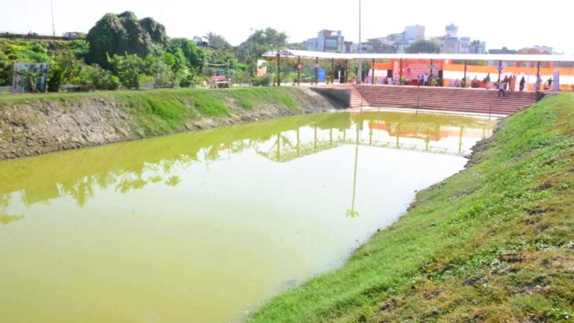 Moradabad: जिले को मिला पहला स्थायी छठ घाट, पूजा के लिए जुटेंगे लोग