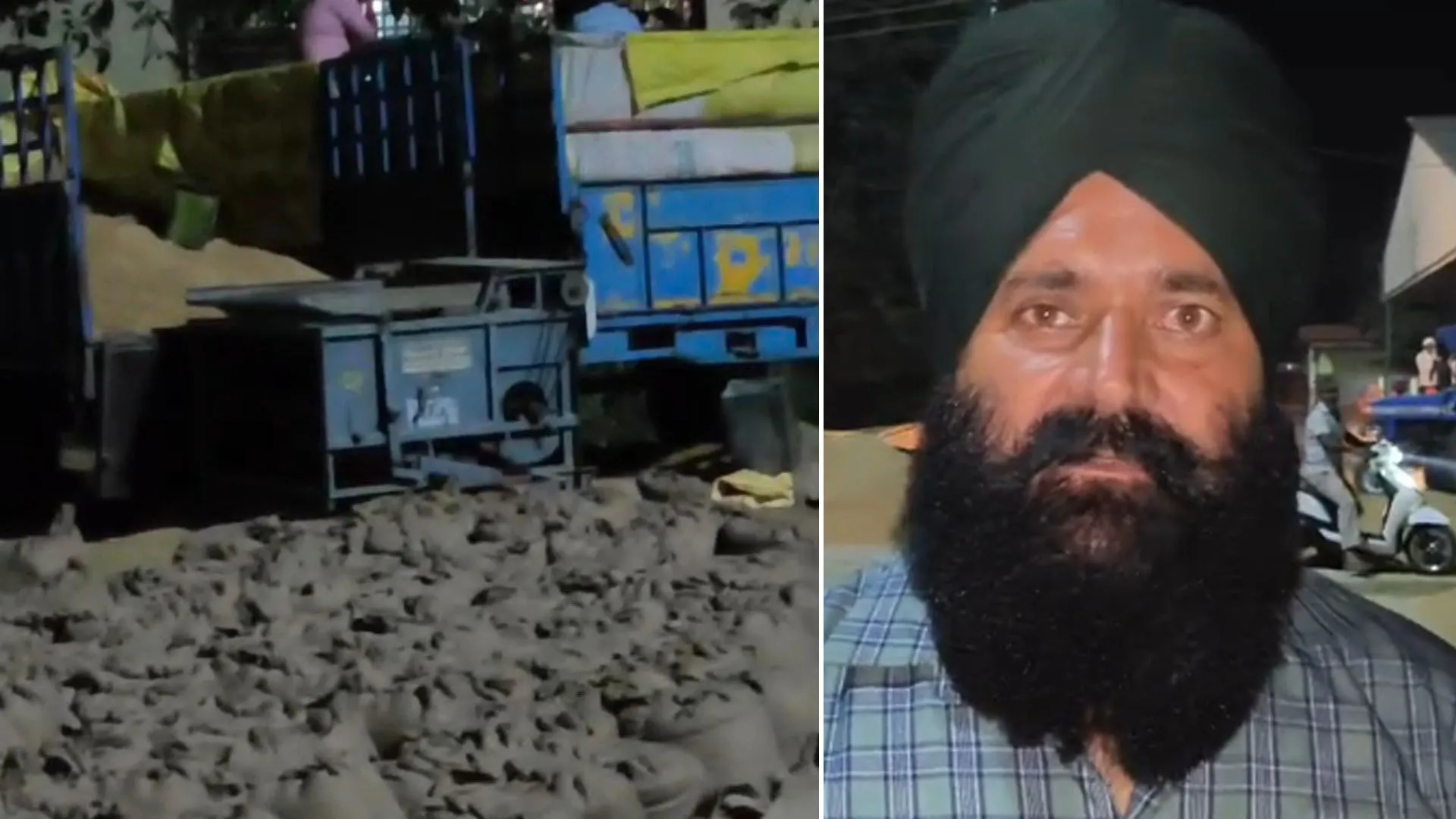 पीलीभीत: दिन में टालमटोल, रात के अंधेरे में चल रही धान खरीद, किसान नेता ने उठाए सवाल