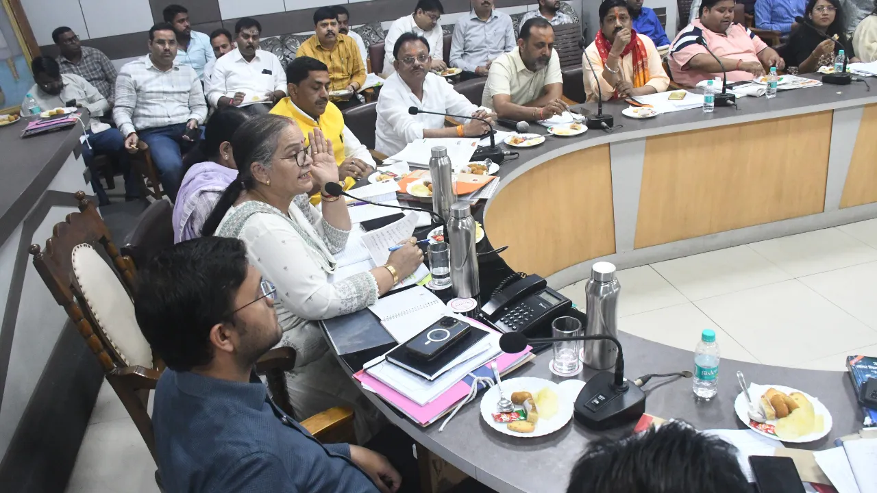 महापौर ने अफसरों को लगाई फटकारा, कहा- गलती आपकी है जनता क्यों भुगते