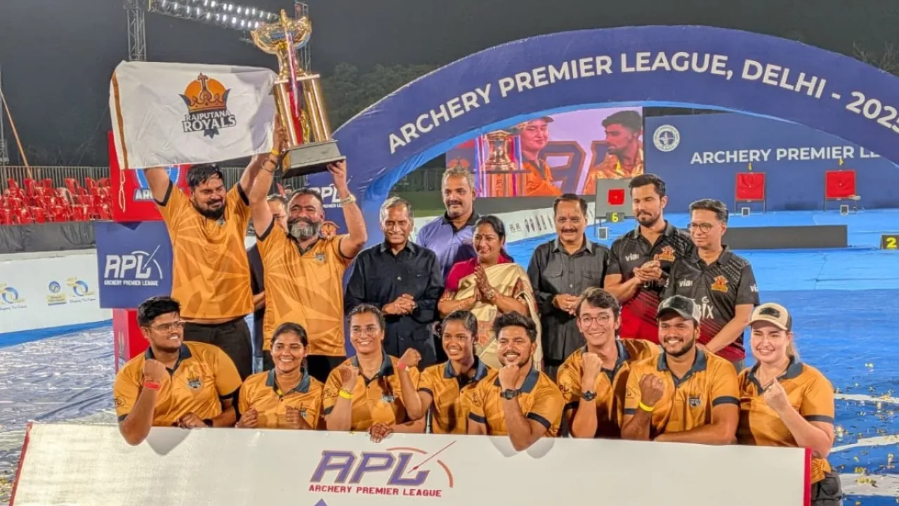 Archery Premier League: राजपूताना रॉयल्स ने जीता पहली तीरंदाजी प्रीमियर लीग का खिताब 