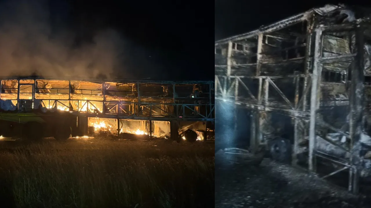 Andhra Pradesh bus fire: कुरनूल में दिल दहला देने वाला हादसा, यात्रियों से भरी बस में लगी आग, 12 लोग जिंदा जले, राष्ट्रपति और मुख्यमंत्री ने जताया शोक