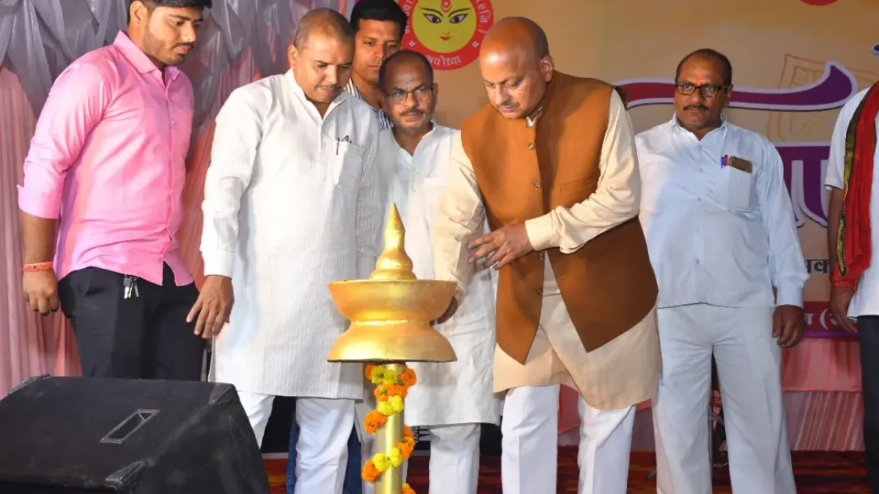 मां ज्वाला महोत्सव का भव्य शुभारंभ.... बोले वासुदेव मौर्य- महोत्सव सामाजिक एवं आध्यात्मिक जनजागरण का सशक्त माध्यम
