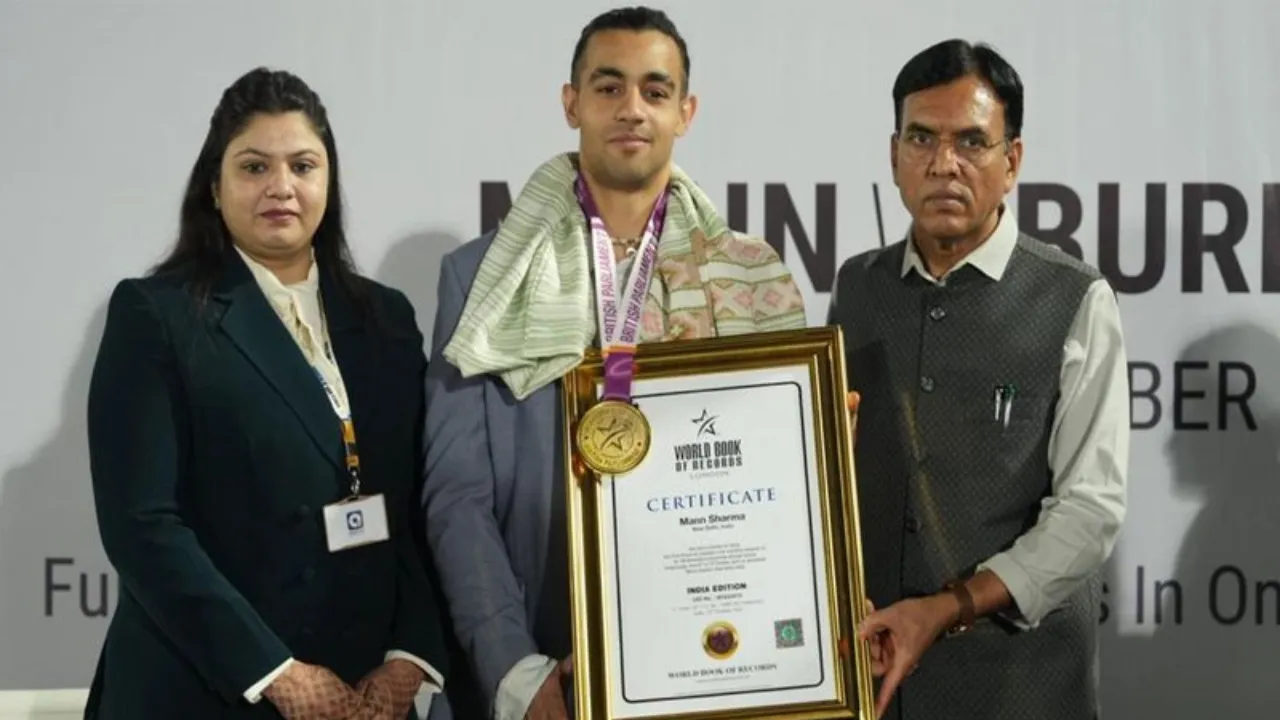 Mann Sharma: भारत के मन शर्मा ने रचा इतिहास, बनाया नया ब्रॉड बर्पीज मैराथन विश्व रिकॉर्ड 