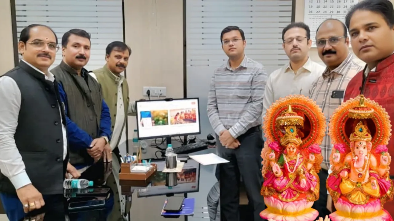 'मंगलमान एप'' से करें मूर्तियां का ई-विसर्जन, नगर आयुक्त ने लांच किया एप का वेब वर्जन, डाइल करें टोल फ्री नंबर