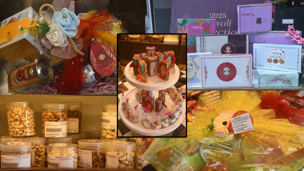 Diwali 2025:गोल्ड मिठाई 65 हजार रुपये किलो, 2 हजार में बीजों की मिठाइयां,  दीपावली पर बाजार में मिठाई, हैम्पर्स और बेकरी आइटम की धूम