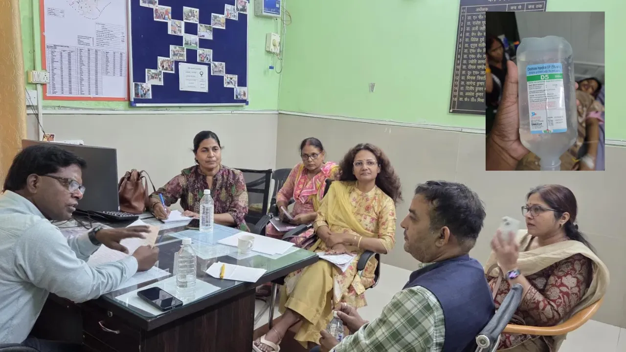 काकोरी सीएचसी में प्रसूता को चढ़ाया एक्सपायरी ग्लूकोज, हालत बिगड़ने पर किया क्वीनमेरी रेफर, परिजनों ने किया हंगामा
