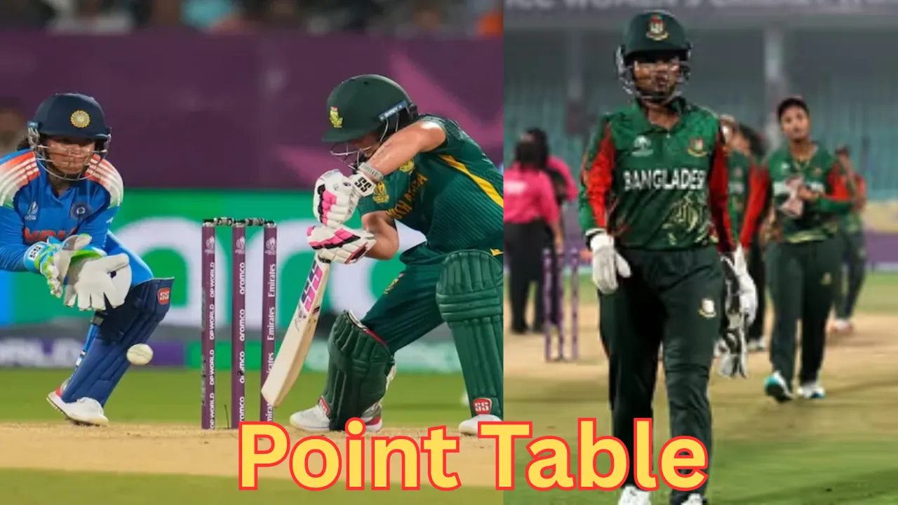 Women World Cup Points Table: अंक तालिका में हुआ बड़ा बदलाव, दक्षिण अफ्रीका की जीत से भारत को झटका