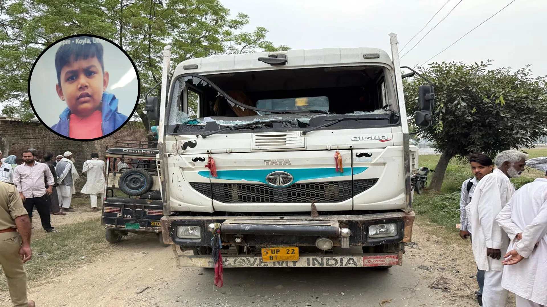 Rampur: तेज रफ्तार डंपर की चपेट में आने से 8 साल बच्चे की मौत  