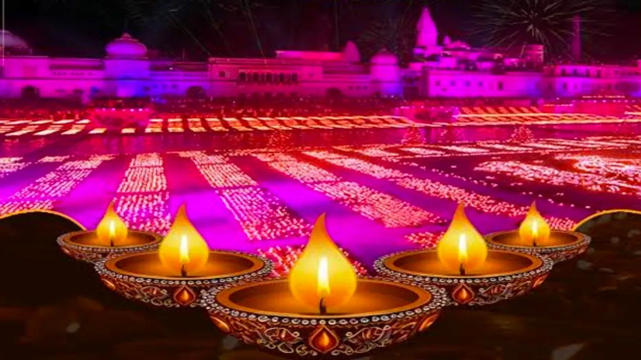 Diwali 2024 : दीपोत्सव पर रोशनियों से आलोकित हुआ पूरा देश