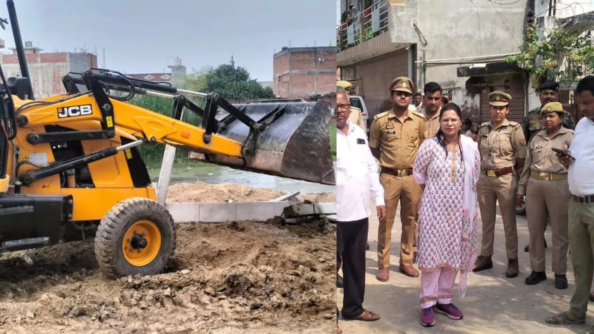 कानपुर में तालाब की भूमि पर चला बुलडोजर... अवैध कब्जे को लेकर प्रशासन ने की कार्रवाई
