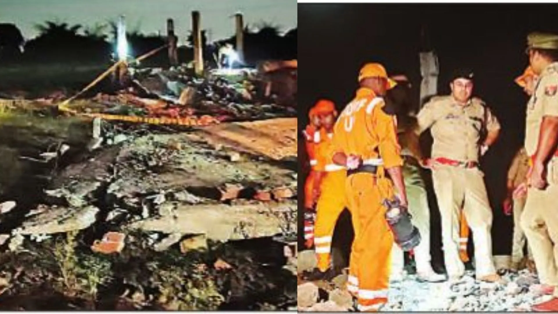  अयोध्या में बारुदी धमाके में पांच की मौत...  मकान जमींदोज, रेस्क्यू ऑपरेशन जारी, JCB से हटवाया जा रहा मलबा