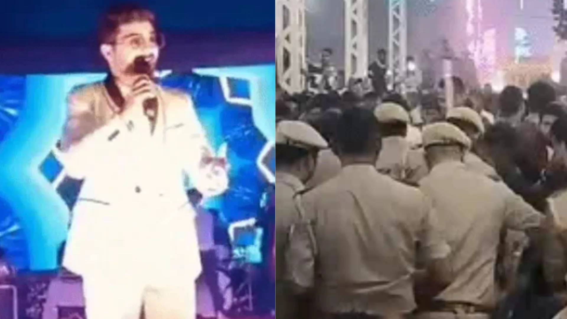 बाराबंकी में जब भयावह रात में बदली सलमान अली के सुरों की शाम, पब्लिक की कुर्सीतोड़ परफॉर्मन्स को पुलिस ने दी विदाई 