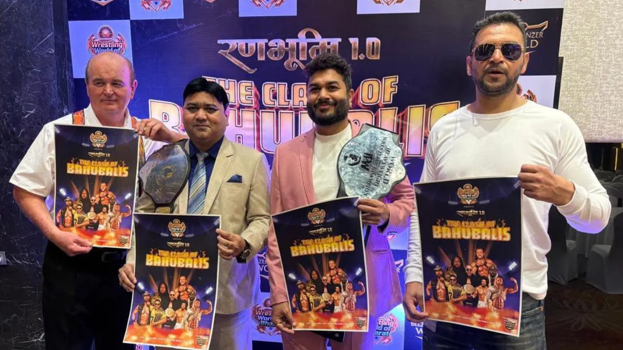  लखनऊ में दिखेगा रेसलिंग का रोमांच....‘क्लैश ऑफ बाहुबलीज’ में दुनिया भर के पेशवर रेसलर दिखाएंगे दम