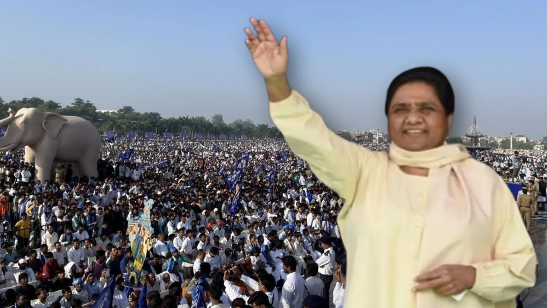 BSP Rally in Lucknow: सपा पर प्रहार, CM योगी की तारीफ... मायावती की महारैली में जनता ने तोड़ा कई सालों का रिकॉर्ड