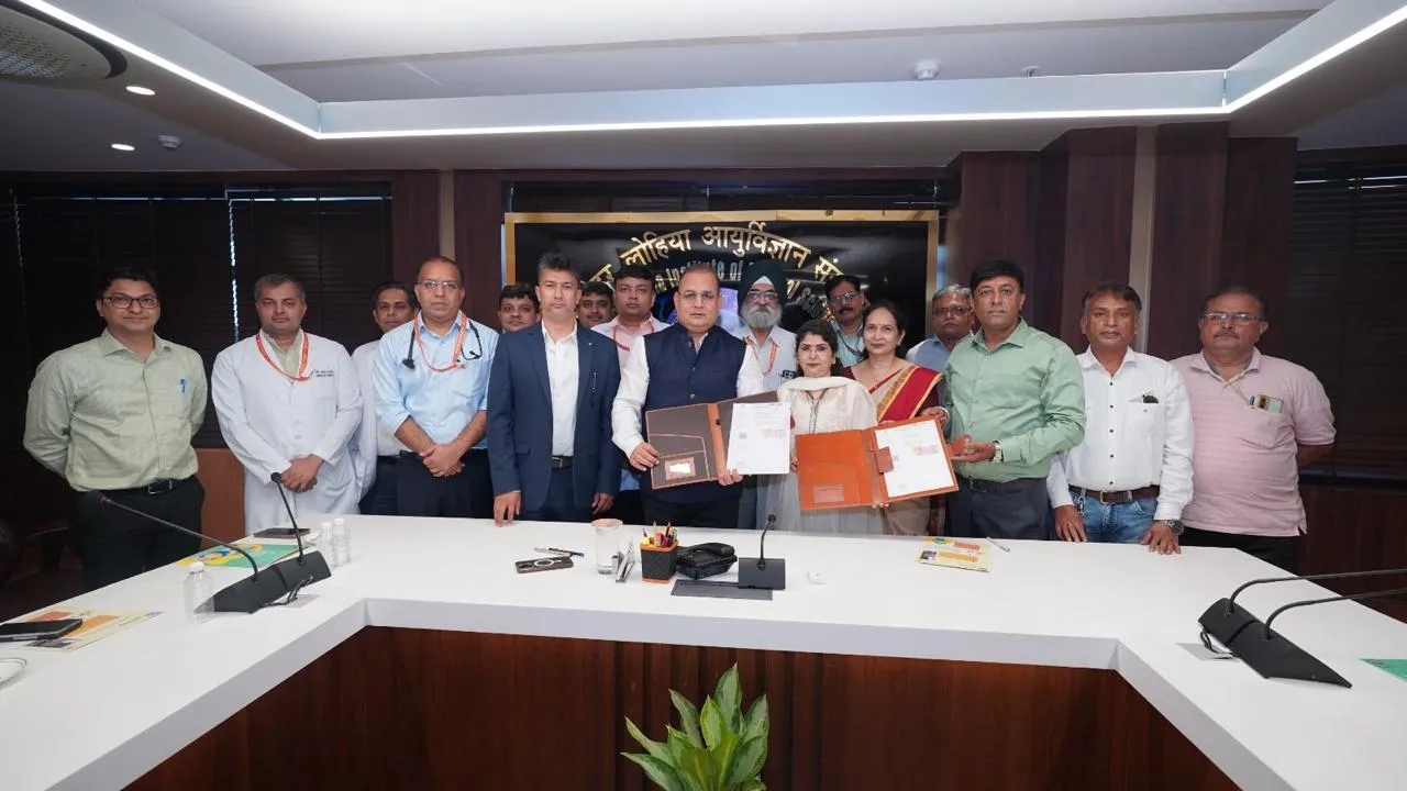 सेरेब्रल पाल्सी से पीड़ित बच्चों को मिलेगी राहत: लोहिया संस्थान और सीपीएआई के बीच हुआ समझौता