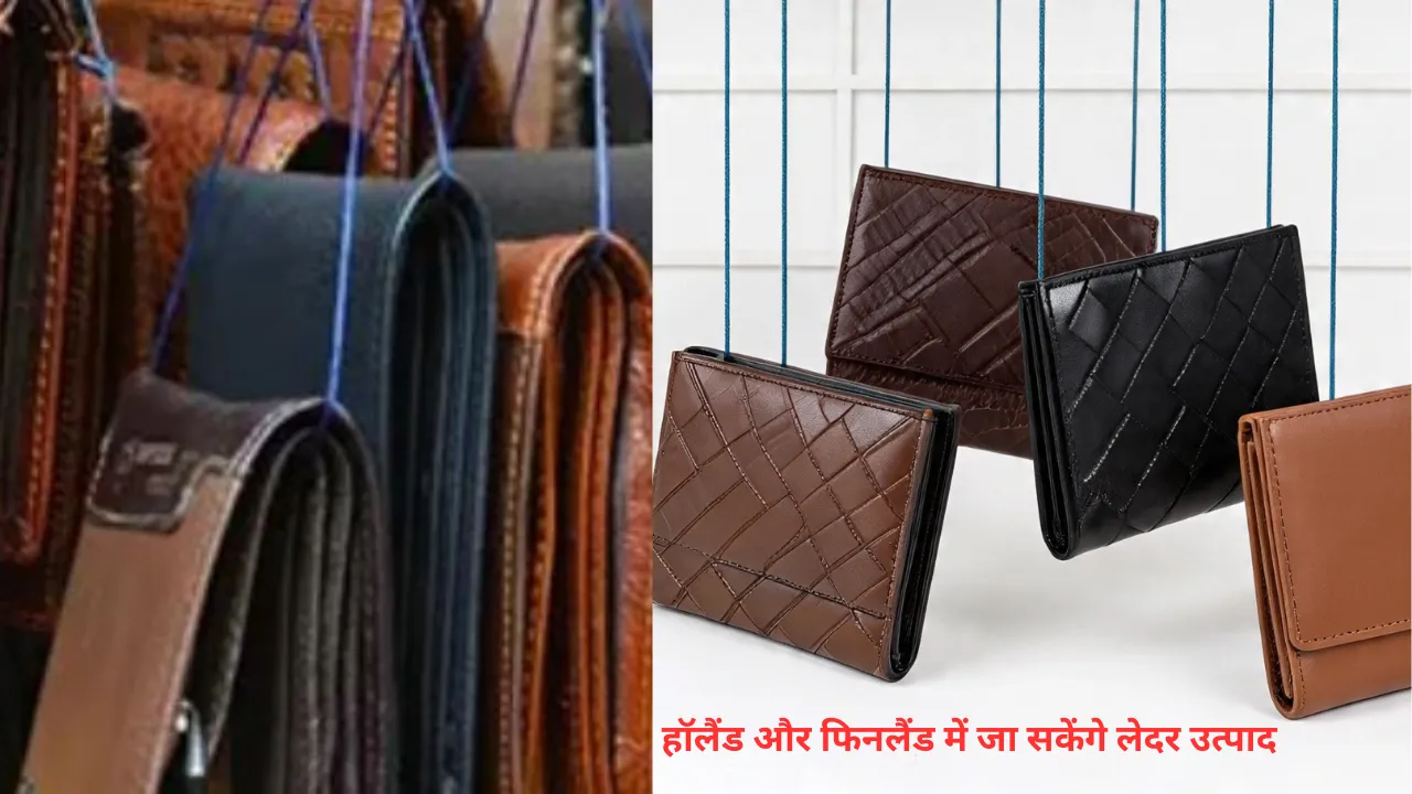  हॉलैंड और फिनलैंड में जा सकेंगे लेदर उत्पाद : टैरिफ के बाद निर्यातक नये बाजार की कर रहे तलाश