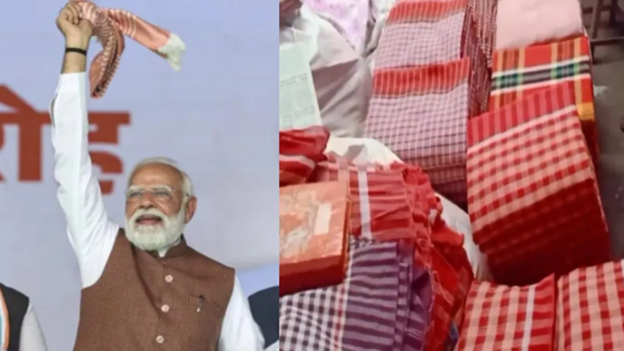 प्रधानमंत्री नरेंद्र मोदी ने लहराया तो झूम उठा गमछा कारोबार कई गुना बढ़ी बिक्री, यहां होता है सबसे ज्यादा व्यापार