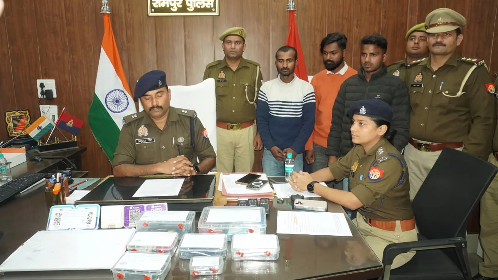 उत्तर प्रदेश सहित चार राज्यों में ठगी के तीन आरोपी गिरफ्तार