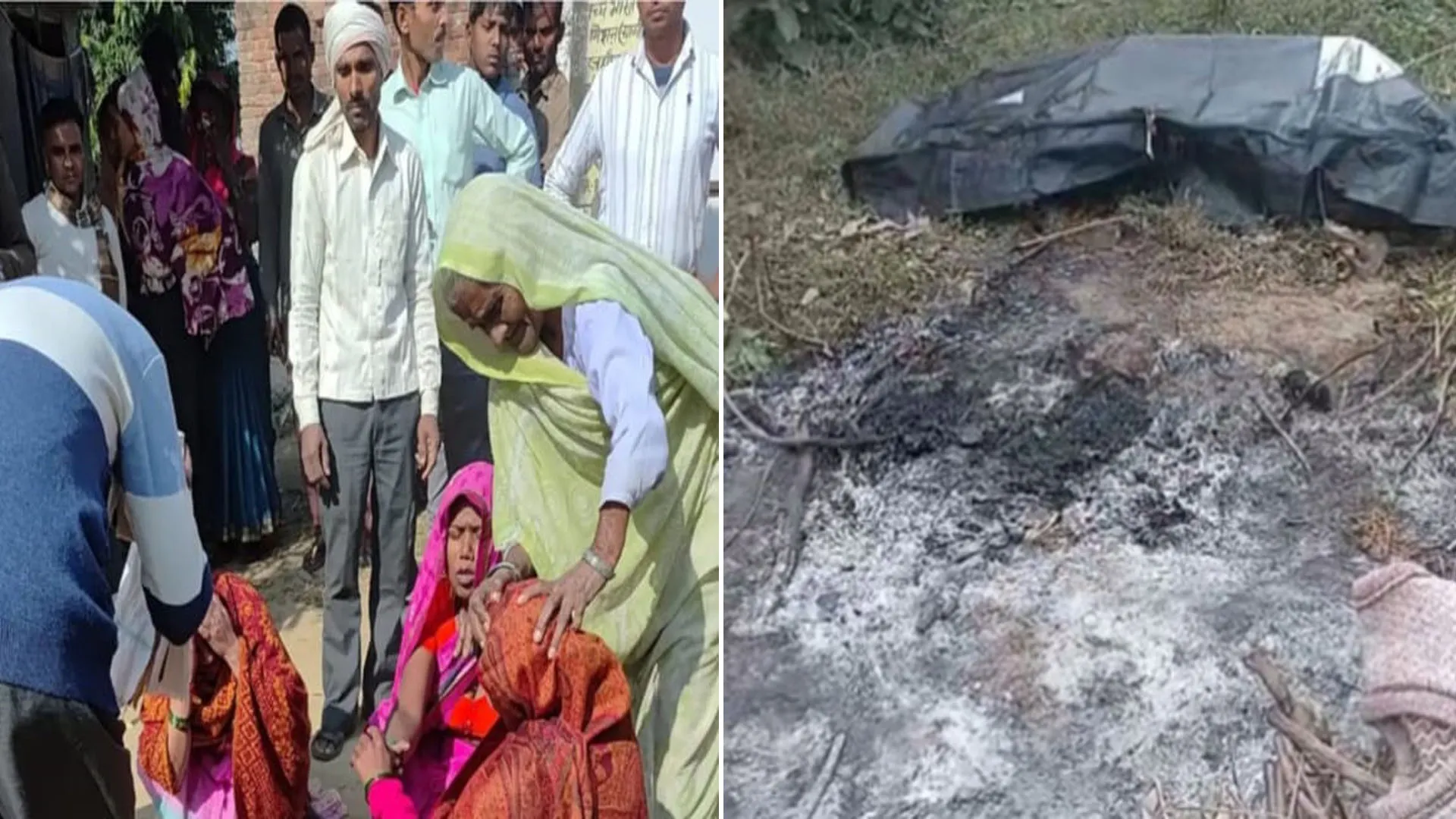 UP: लकड़ियों के ढेर में मिला बुजुर्ग का अधजला शव...घर के बाहर सोने निकले थे दयाराम, गांव में फैली दहशत