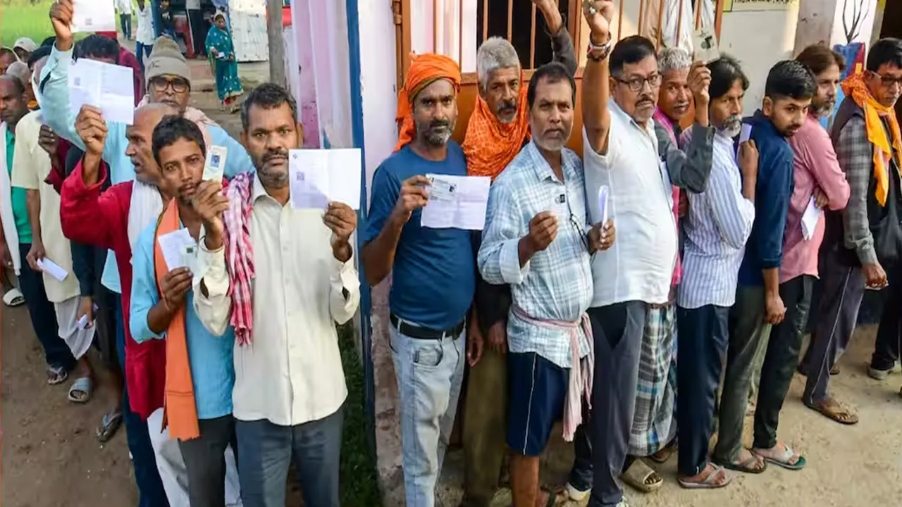 Bihar Elections 2025 : प्रथम चरण का मतदान समाप्त, 65 फीसदी पड़े वोट, 1314 प्रत्याशियों के भाग्य का फैसला EVM में बंद 