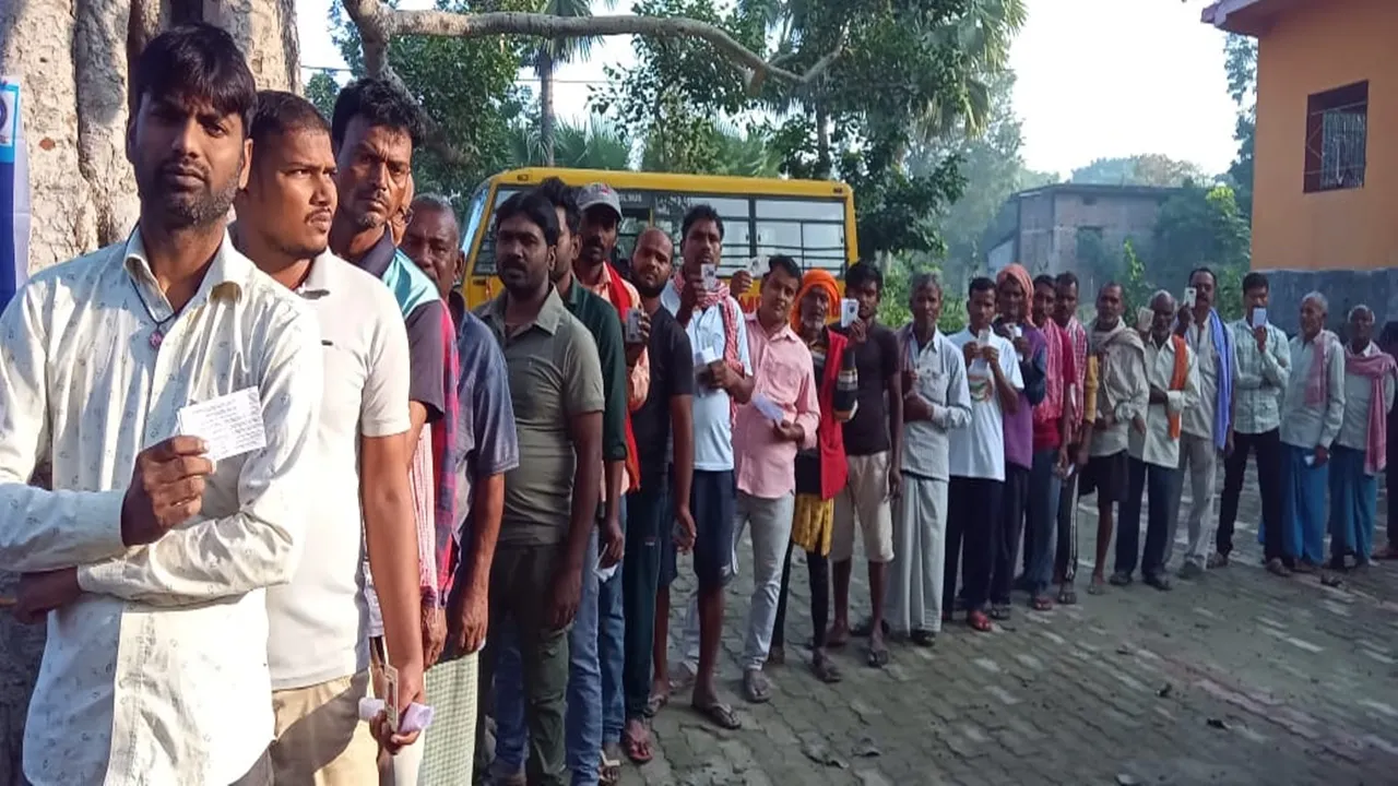 Bihar elections 2025 : बिहार चुनाव के पहले चरण में बंपर वोटिंग, आयोग ने जारी किया फाइनल डेटा, जानिए कितने प्रतिशत पड़े वोट