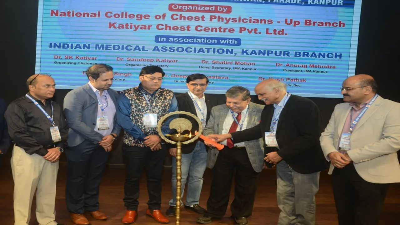कानपुर : थोरैकोस्कोपी की बारीकियों को समझने पर हुआ लाइव प्रदर्शन, आईएमए में हुआ आयोजन