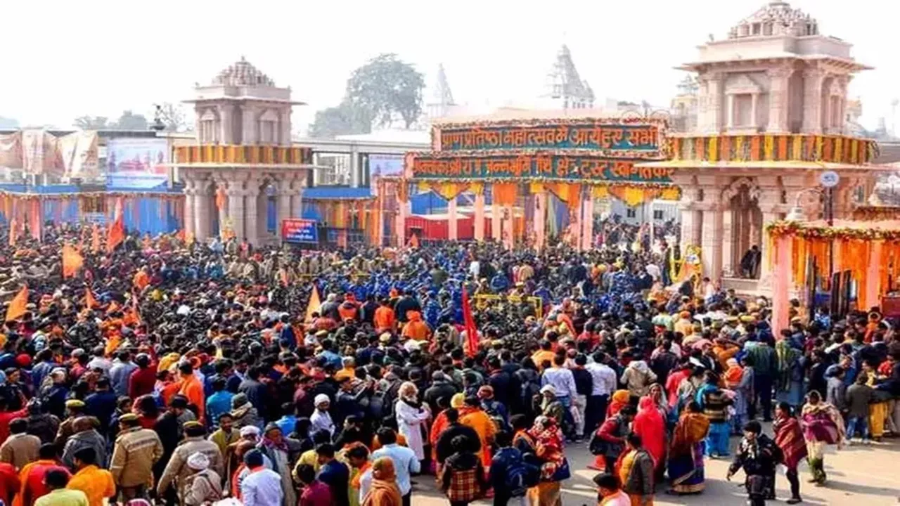 Ayodhya Ram Temple: 2025 की पहली छमाही में 23 करोड़ से ज्यादा रामभक्तों ने किये रामलला के दर्शन 